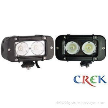 Black 5 Inch 20W Single Row Automotive LED Light Bar Spot B